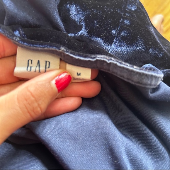 Blue Velvet Camisole - Picture 4 of 4